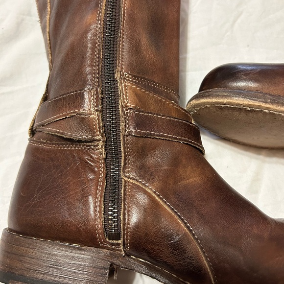 Bed Stu Brown Bristol Cobbler Series Knee High Riding Boots size 7 - Picture 10 of 16